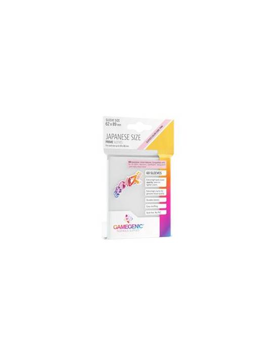 60 prime sleeves japanese gamegenic format