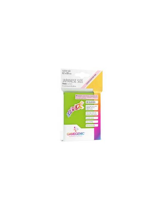 60 prime sleeves japanese gamegenic format
