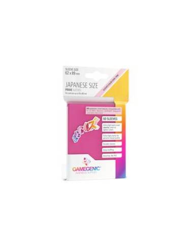 60 prime sleeves format japonais gamegenic – Rose