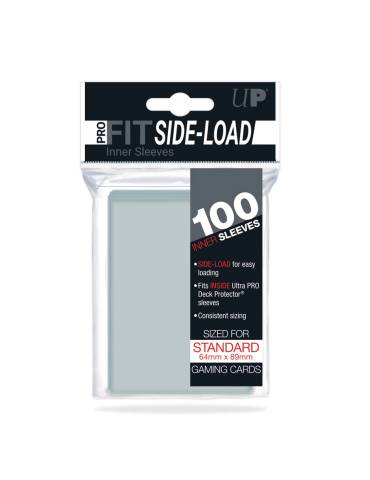 100 sleeves intérieur taille standard sideload chargement latéral transparent ULTRA PRO