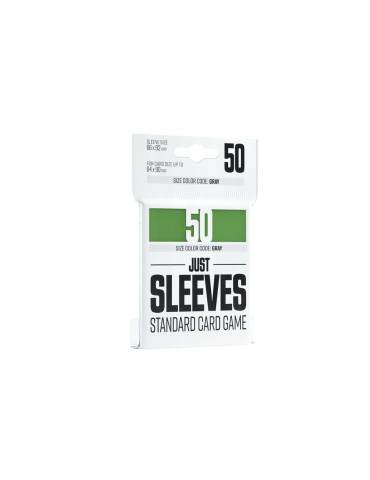 50 sleeves taille standard JUST SLEEVES – Vert forêt