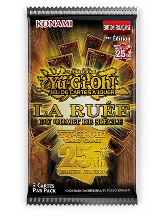 Display de 24 Boosters La Ruée du Quart de Siècle RA04 Yu-Gi-Oh