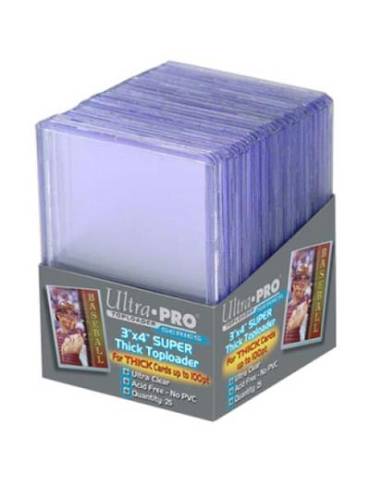 25 Toploader large 100pt ULTRA PRO