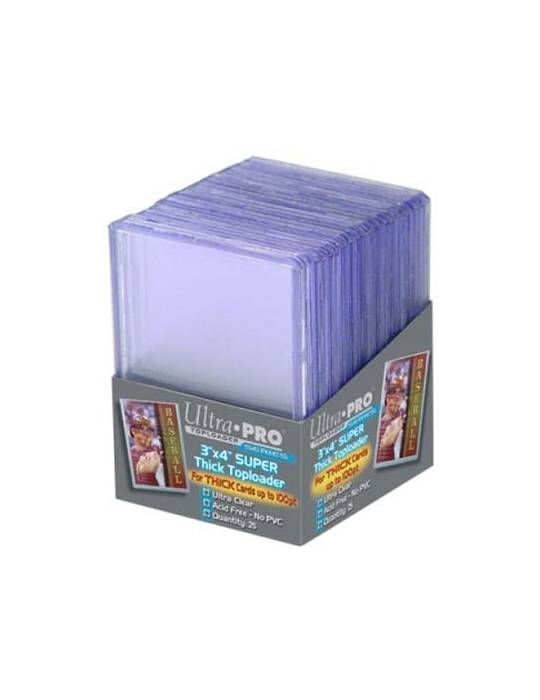 25 Toploader large 100pt ULTRA PRO