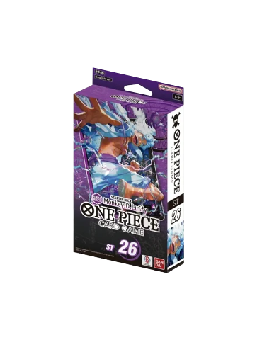 STARTER DECK ONE PIECE – EN – ST-26 PURPLE/BLACK Monkey.D.Luffy