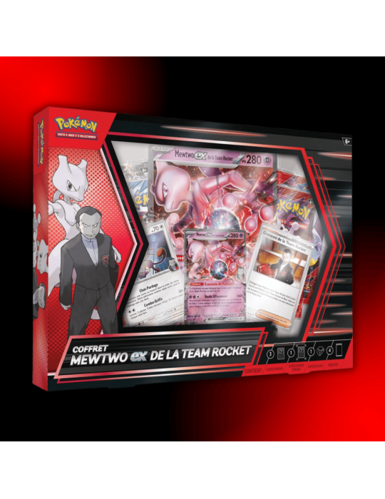 Coffret mewtwo ex de la team rocket rivalités destinées POKEMON JCC