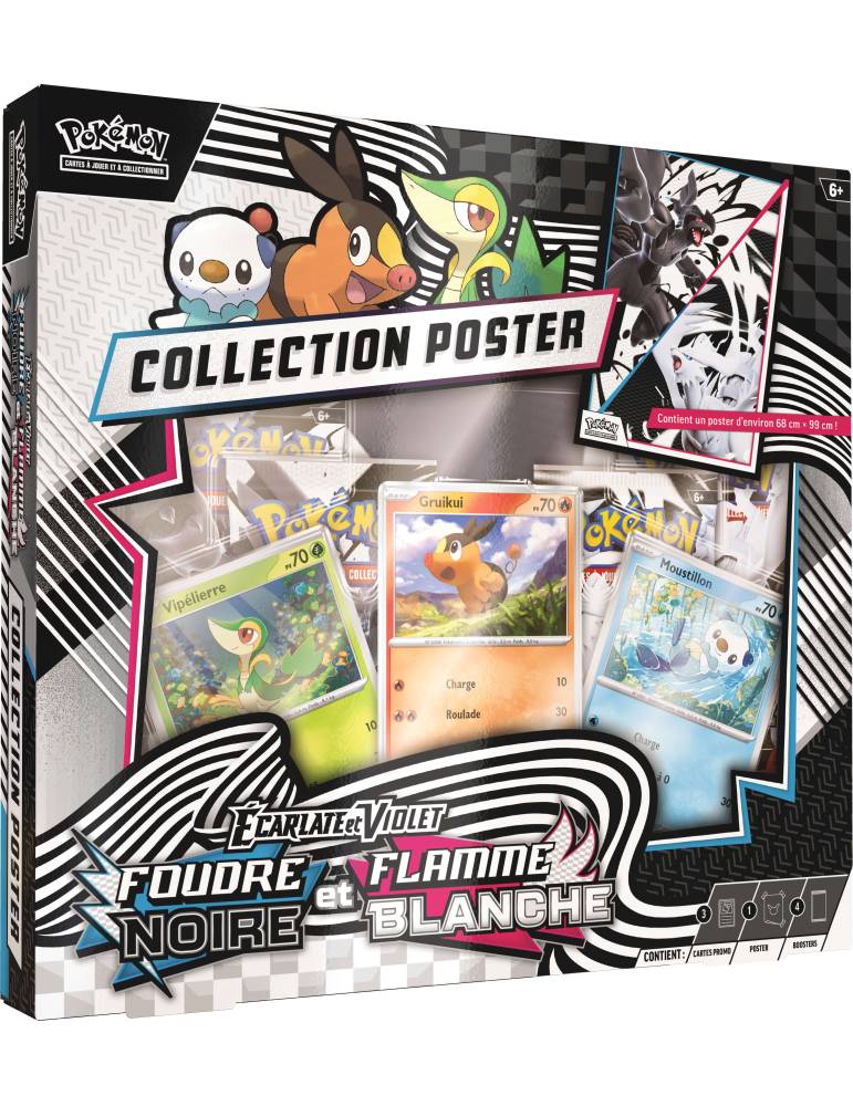 Collection poster Unys Écarlate et Violet - EV 10.5 Foudre Noire et Flamme Blanche