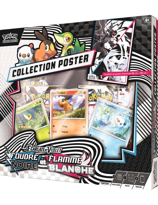 Collection poster Unys Écarlate et Violet - EV 10.5 Foudre Noire et Flamme Blanche