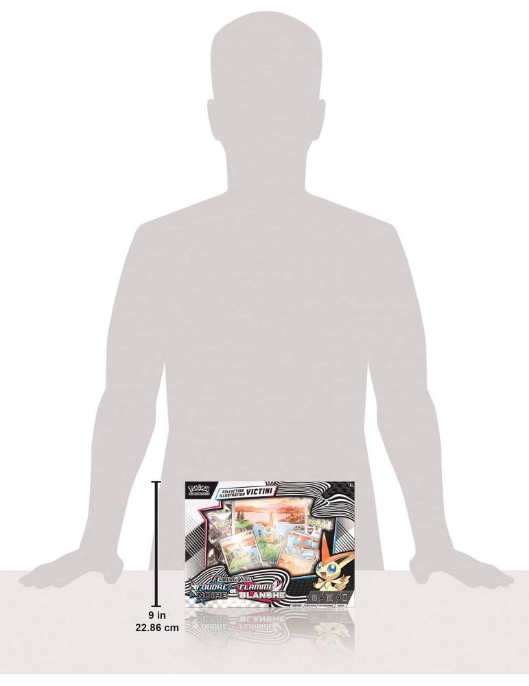 Collection Illustration Victini Écarlate et Violet - EV 10.5 Foudre Noire et Flamme Blanche