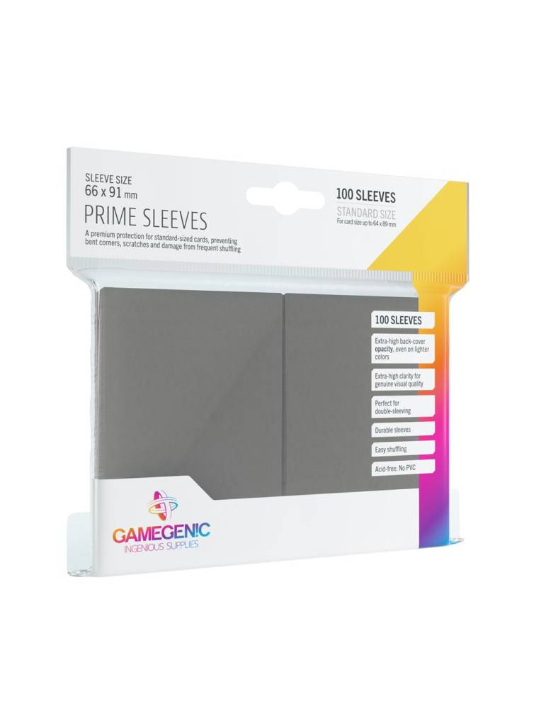 100 prime sleeves standaard formaat gamegenic