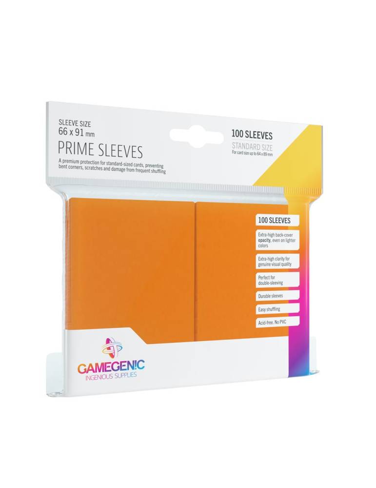 100 prime sleeves standaard formaat gamegenic
