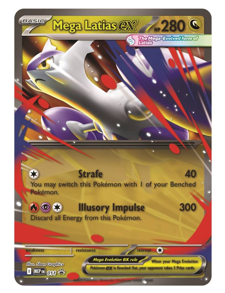 ME01 coffret mega latias pokemon JCC