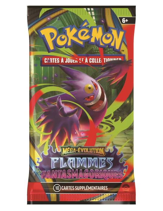Méga-Évolution - Pack de 36 Boosters ME02 Flammes Fantasmagoriques