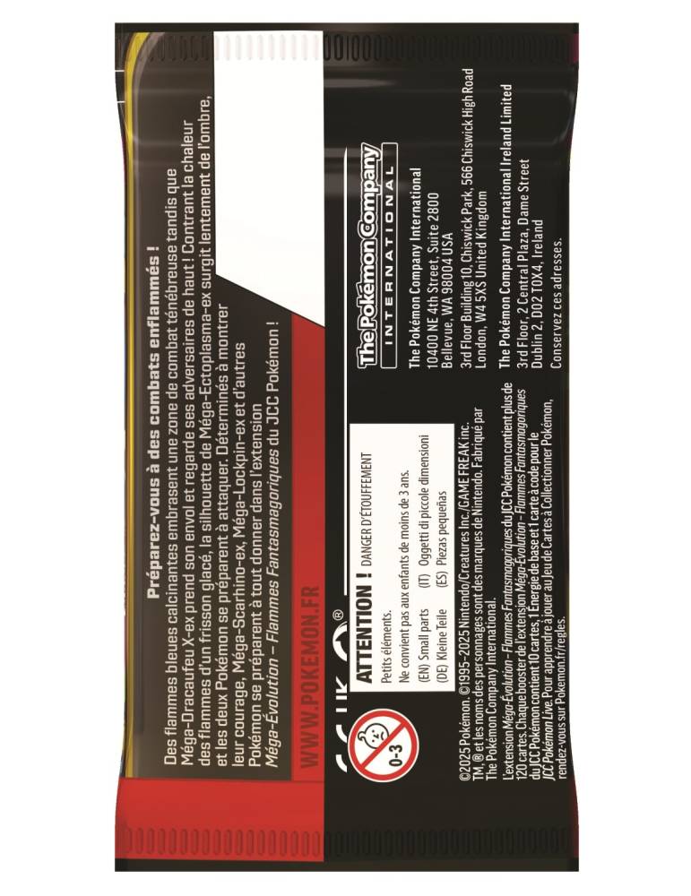 Méga-Évolution - Pack de 36 Boosters ME02 Flammes Fantasmagoriques