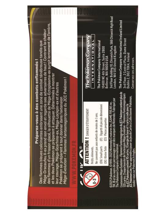Méga-Évolution - Pack de 36 Boosters ME02 Flammes Fantasmagoriques