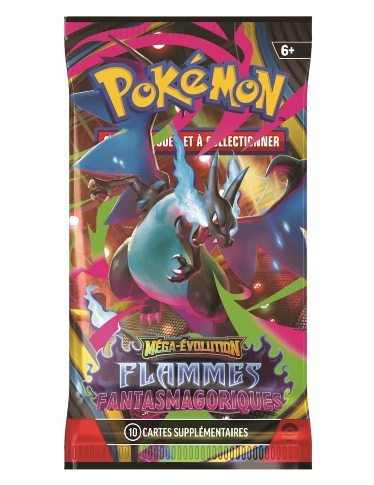 Méga-Évolution - Pack de 36 Boosters ME02 Flammes Fantasmagoriques
