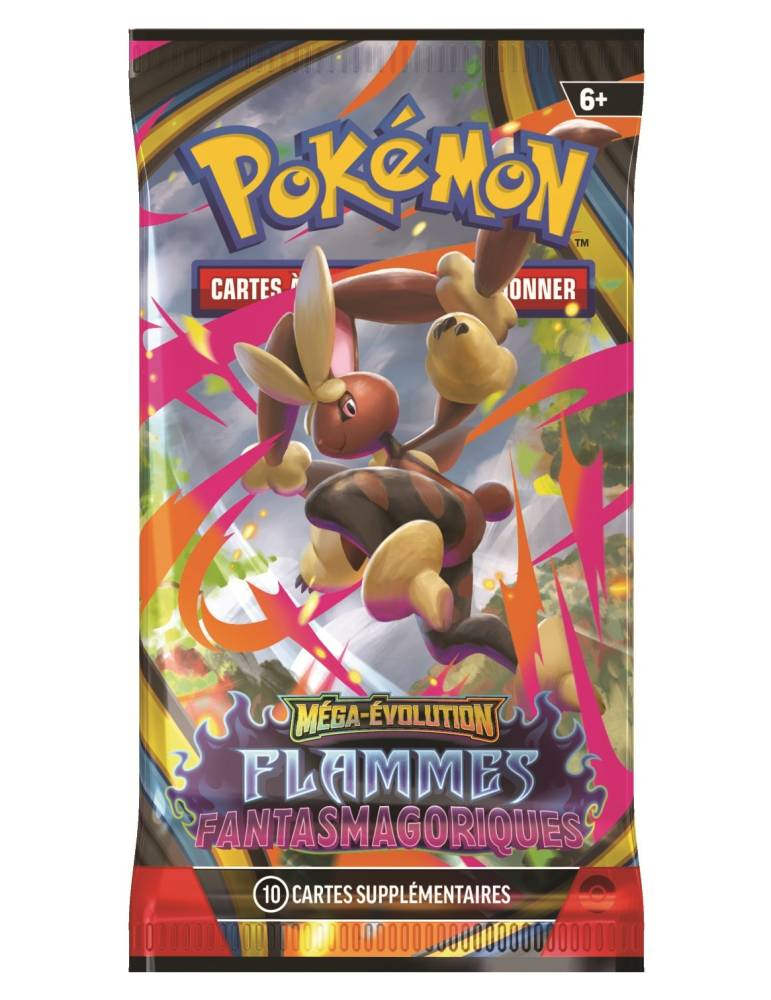 Méga-Évolution - Pack de 36 Boosters ME02 Flammes Fantasmagoriques