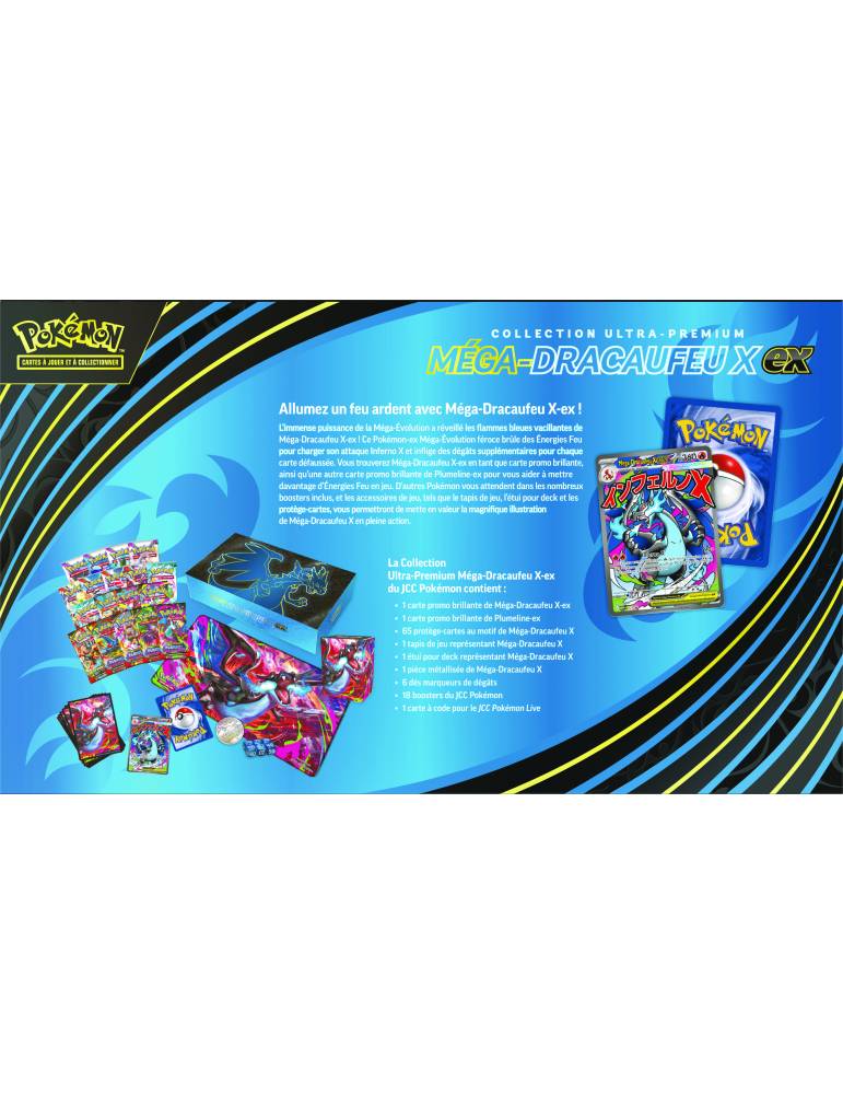 Collection Ultra-Premium Méga-Dracaufeu X-ex POKEMON JCC