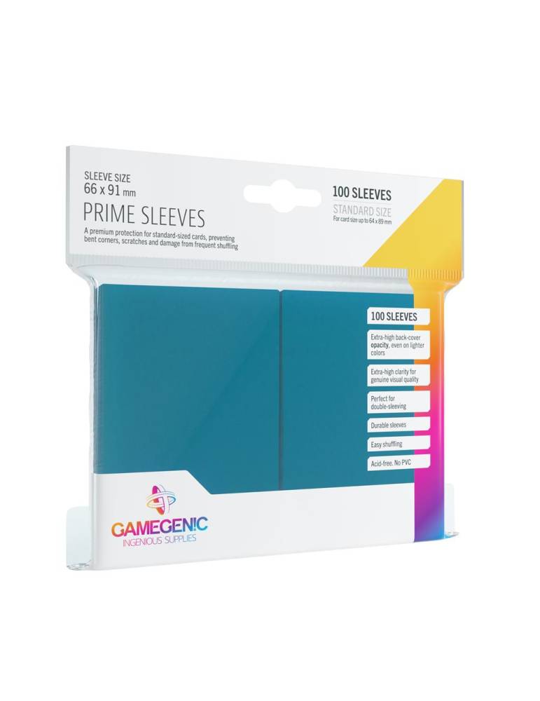 100 prime sleeves standard size gamegenic