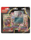 Tripack 3 Boosters ME02 Flammes Fantasmagoriques Farfuret ou Dimoret POKEMON JCC