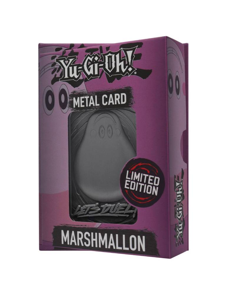 Marshmallon limited edition metalen kaart Fanattik