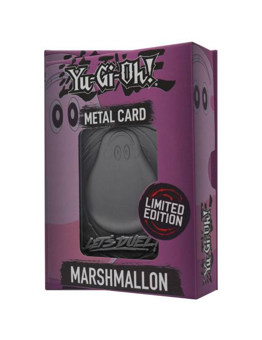 Marshmallon carte métal édition limitée Fanattik