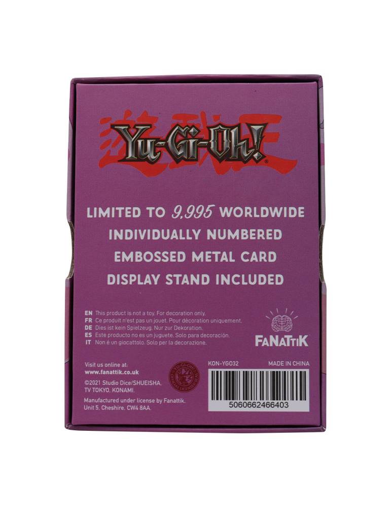 Marshmallon carte métal édition limitée Fanattik