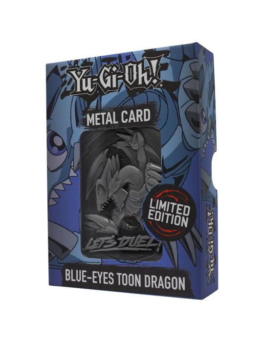 Yu-Gi-Oh! Replica Card Blue Eyes Toon Dragon Limited Edition Fanattik