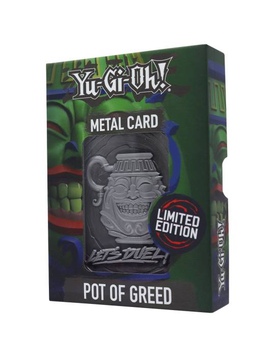 Yu-Gi-Oh! Replica kaart Pot of Greed Limited Edition
