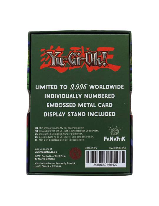 Yu-Gi-Oh! réplique Card Pot of Greed Limited Edition