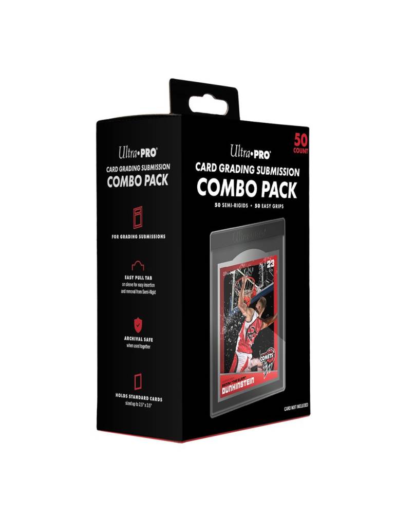 Combo pack card grading submission ultra pro (50 semi rigide)