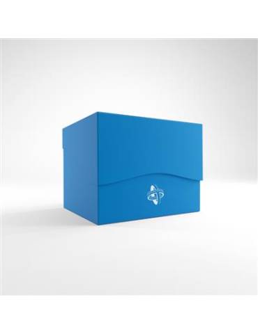 Deck box side storage 100 cards+ gamegenic – blue
