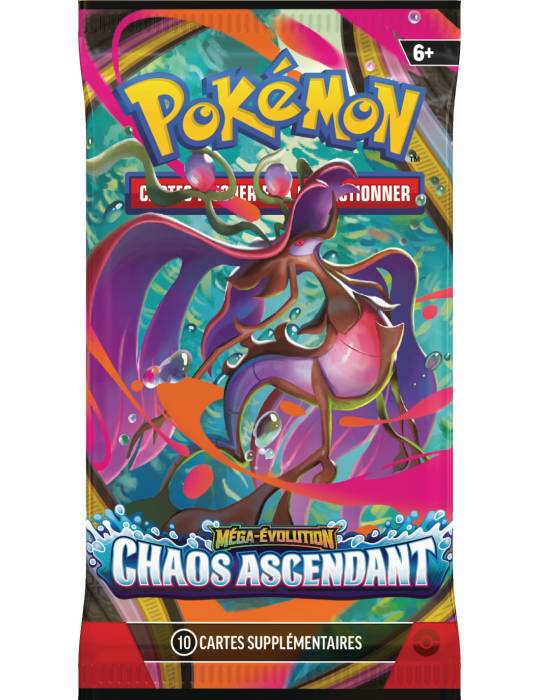 Display de Pack de 36 Boosters Méga-Évolution ME04 Chaos Ascendant