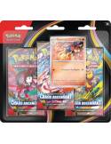 Pack de 3 Boosters sous blister Reptincel Méga-Évolution ME04 Chaos Ascendant
