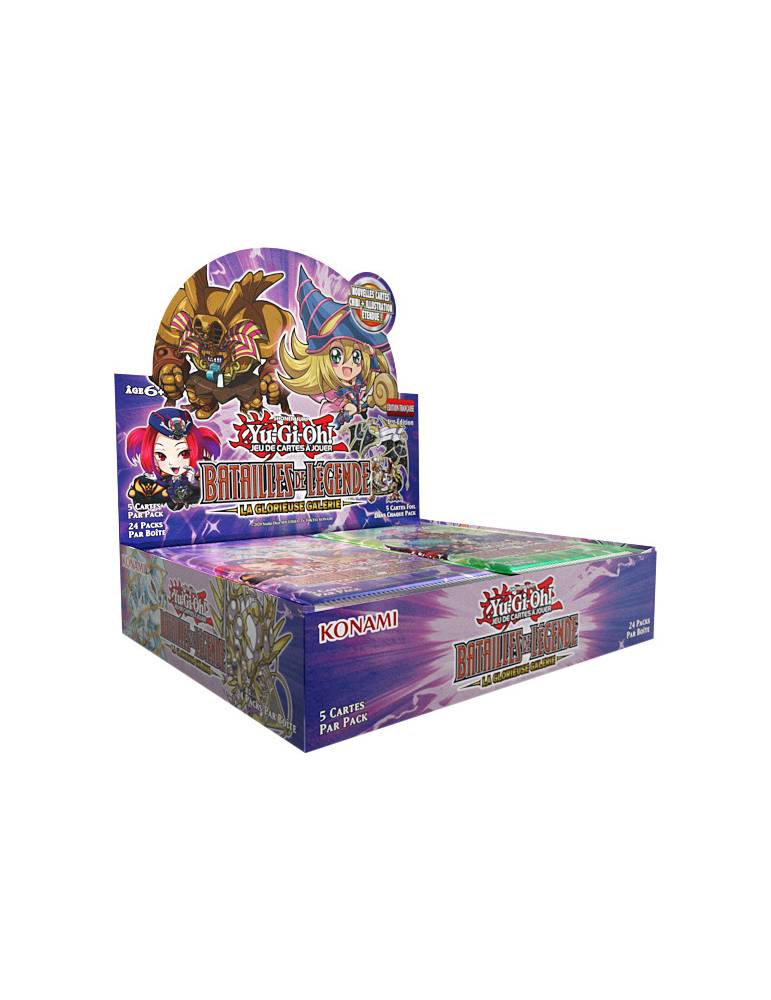 Display de 24 Booster Batailles de Légende: La Glorieuse Galerie Yu-Gi-Oh