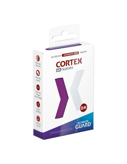 60 sleeves, Cortex, Japanese size, ULTIMATE GUARD