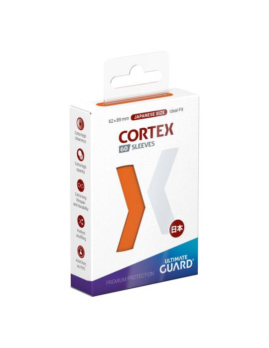 60 sleeves, Cortex, Japanese size, ULTIMATE GUARD