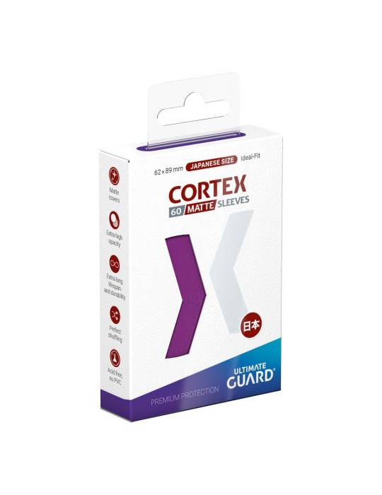 60 sleeves cortex taille japonaise ULTIMATE GUARD