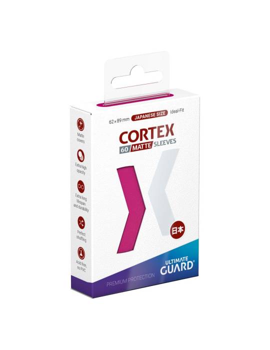 60 sleeves cortex taille japonaise ULTIMATE GUARD