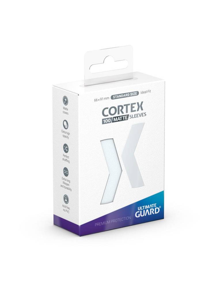 100 pochettes Cortex Sleeves taille standard Ultimate guard