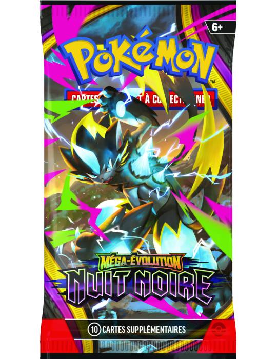 Display de Pack de Booster Méga-Évolution - ME05 Nuit Noire (36 boosters)
