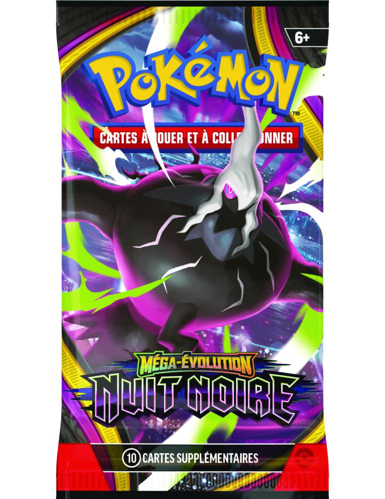 Display de Pack de Booster Méga-Évolution - ME05 Nuit Noire (36 boosters)