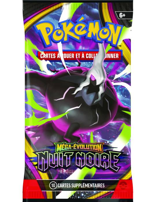 Display de Pack de Booster Méga-Évolution - ME05 Nuit Noire (36 boosters)