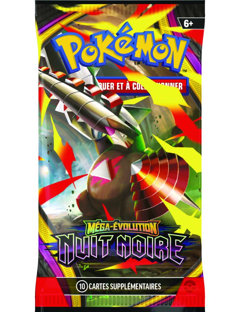 Display de Pack de Booster Méga-Évolution - ME05 Nuit Noire (36 boosters)