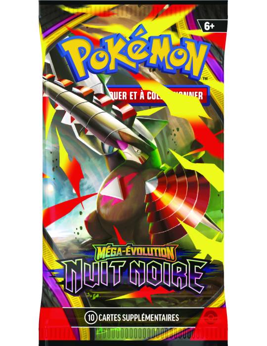 Display de Pack de Booster Méga-Évolution - ME05 Nuit Noire (36 boosters)