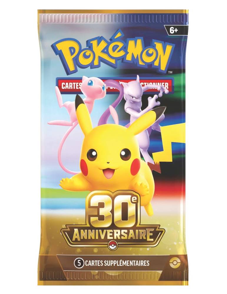 Lot de boosters 30e Anniversaire (6 boosters)