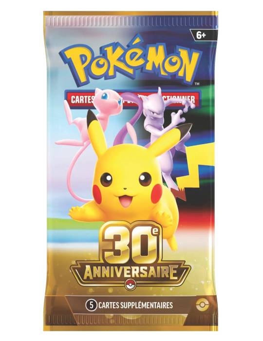 Lot de boosters 30e Anniversaire (6 boosters)