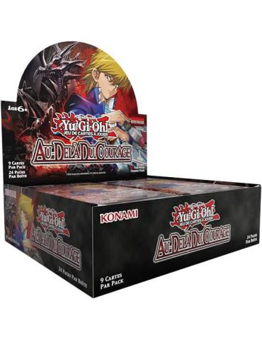 Display de Pack de Booster Au-Delà du Courage (24 Boosters) – FR