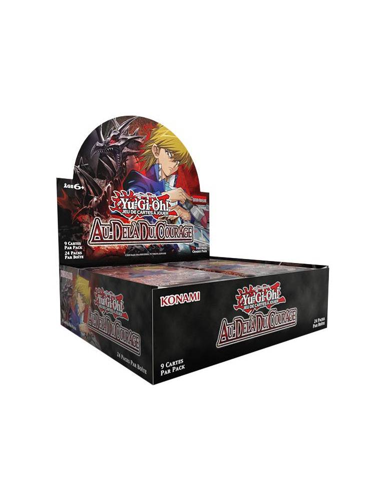 Display de Pack de Booster Au-Delà du Courage (24 Boosters)