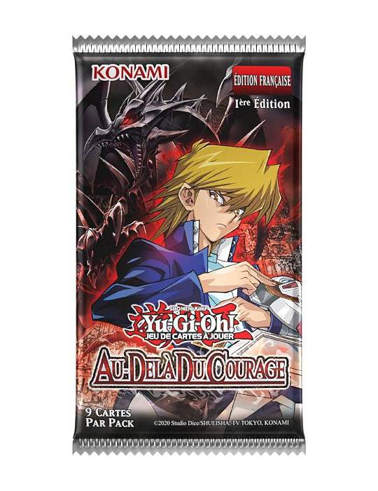 Display de Pack de Booster Au-Delà du Courage (24 Boosters)